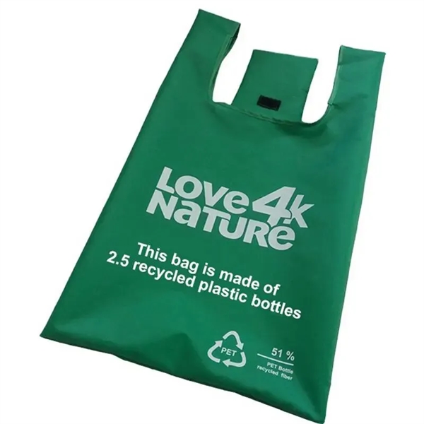 Recycled PET Shopping Bag - Recycled PET Shopping Bag - Image 3 of 7