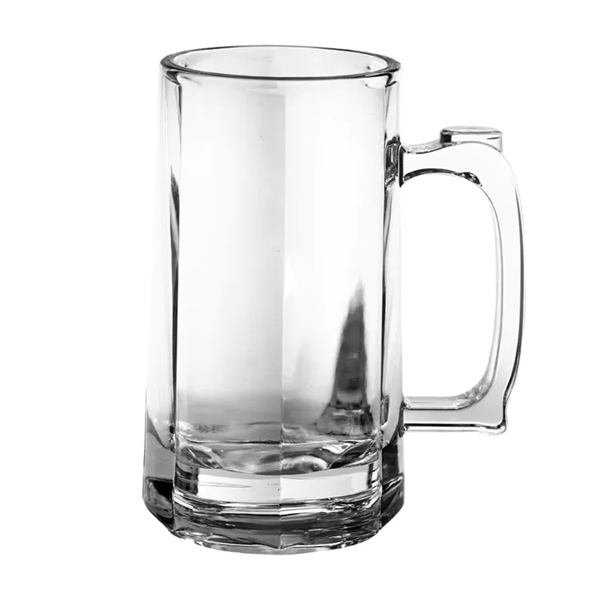 Beer Acrylic Clear Plastic Cup With Handle - Beer Acrylic Clear Plastic Cup With Handle - Image 3 of 7