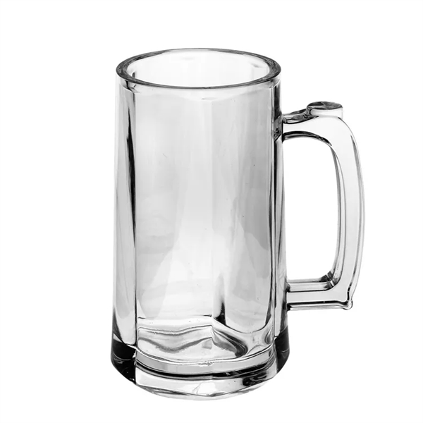 Beer Acrylic Clear Plastic Cup With Handle - Beer Acrylic Clear Plastic Cup With Handle - Image 7 of 7