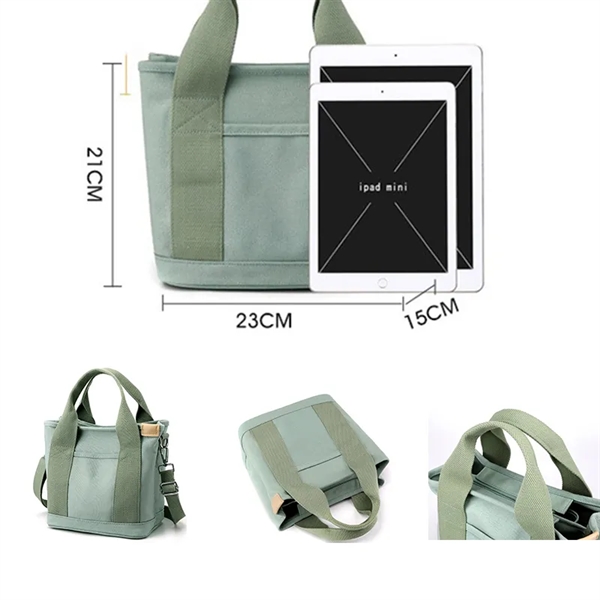Mini Canvas Tote Bag - Mini Canvas Tote Bag - Image 2 of 4