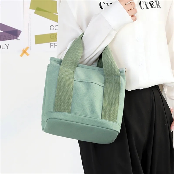 Mini Canvas Tote Bag - Mini Canvas Tote Bag - Image 3 of 4