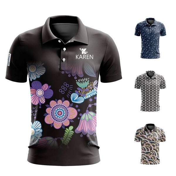 Standout Performance Short Sleeve Golf Apparel Polo Shirt - Standout Performance Short Sleeve Golf Apparel Polo Shirt - Image 0 of 7