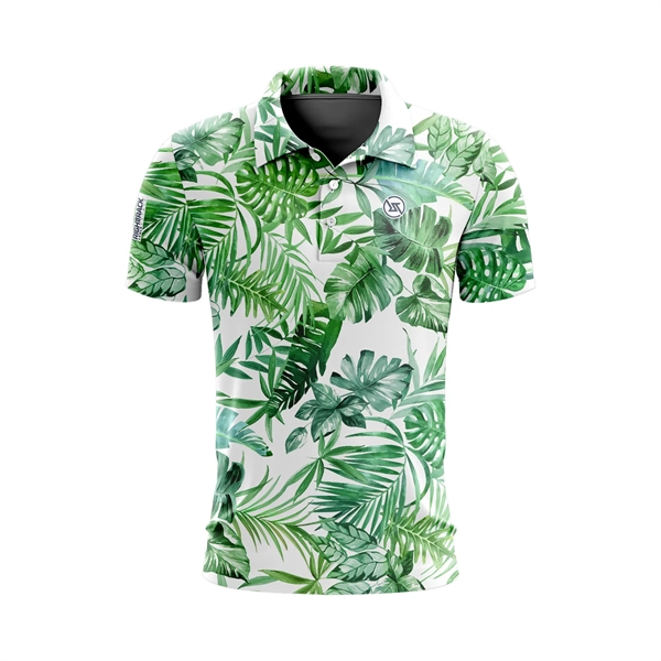 Standout Performance Short Sleeve Golf Apparel Polo Shirt - Standout Performance Short Sleeve Golf Apparel Polo Shirt - Image 1 of 7