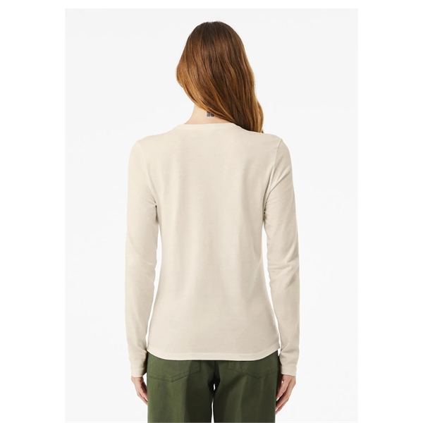 Bella + Canvas Ladies' Jersey Long-Sleeve T-Shirt - Bella + Canvas Ladies' Jersey Long-Sleeve T-Shirt - Image 67 of 68