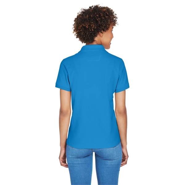 Devon & Jones Ladies' Pima Pique Y-Collar Polo - Devon & Jones Ladies' Pima Pique Y-Collar Polo - Image 64 of 142