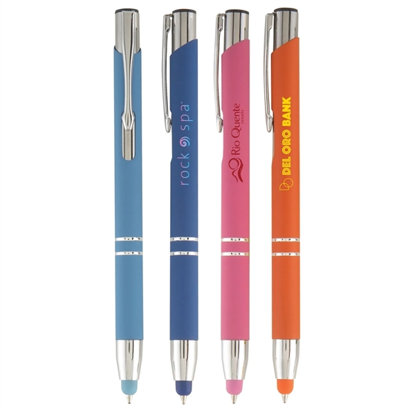 Tres-Chic Softy+ Stylus - Laser Engraved - Metal Pen