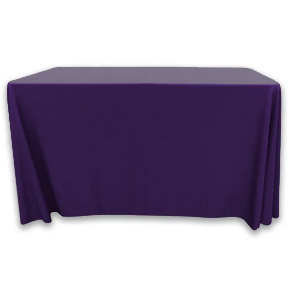 4 ft. x 24 in.Throw PolyKnit™ Table Cover (Blank) - 4 ft. x 24 in.Throw PolyKnit™ Table Cover (Blank) - Image 17 of 27