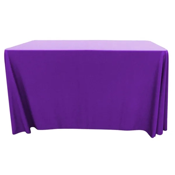 4 ft. x 24 in.Throw PolyKnit™ Table Cover (Blank) - 4 ft. x 24 in.Throw PolyKnit™ Table Cover (Blank) - Image 20 of 27