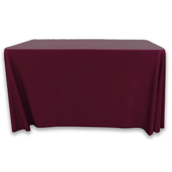 4 ft. x 24 in.Throw PolyKnit™ Table Cover (Blank) - 4 ft. x 24 in.Throw PolyKnit™ Table Cover (Blank) - Image 25 of 27