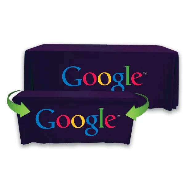 Convertible Throw PolyKnit™ Table Cover (Full Color Logo) - Convertible Throw PolyKnit™ Table Cover (Full Color Logo) - Image 17 of 26