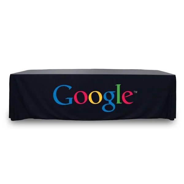8 ft.Throw PolyKnit™ Table Cover (Full Color Logo) - 8 ft.Throw PolyKnit™ Table Cover (Full Color Logo) - Image 14 of 30