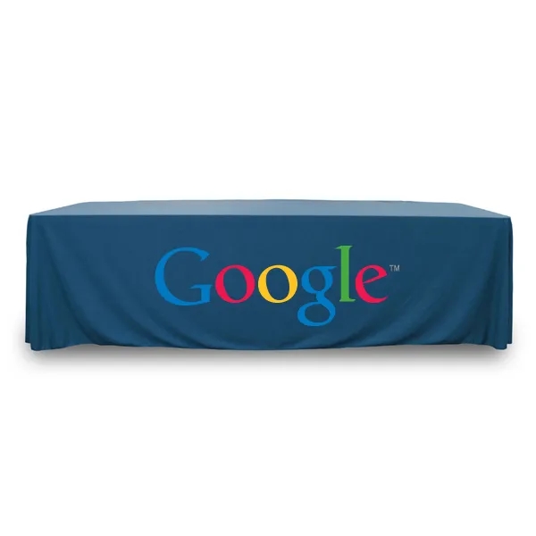 8 ft.Throw PolyKnit™ Table Cover (Full Color Logo) - 8 ft.Throw PolyKnit™ Table Cover (Full Color Logo) - Image 24 of 30