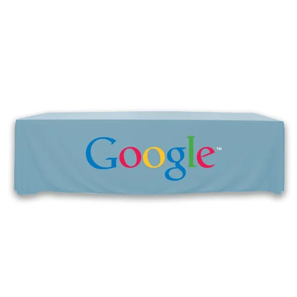 8 ft.Throw PolyKnit™ Table Cover (Full Color Logo) - 8 ft.Throw PolyKnit™ Table Cover (Full Color Logo) - Image 28 of 30