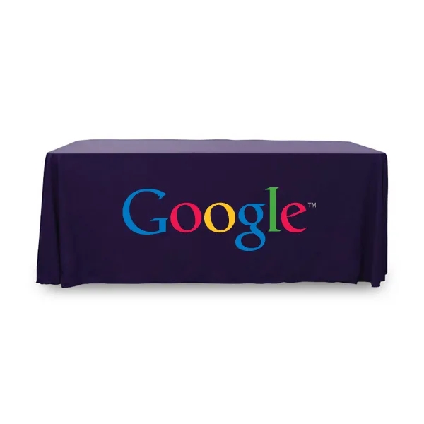6 ft.Throw PolyKnit™ Table Cover (Full Color Logo) - 6 ft.Throw PolyKnit™ Table Cover (Full Color Logo) - Image 17 of 30