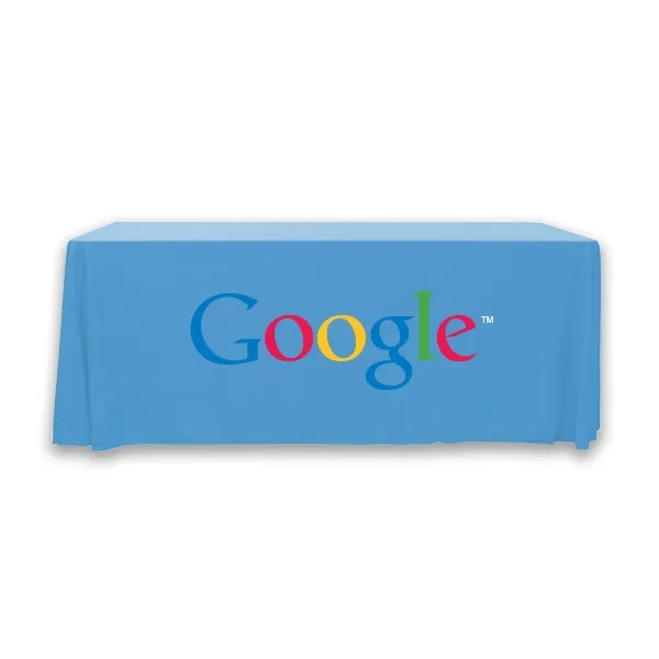 6 ft.Throw PolyKnit™ Table Cover (Full Color Logo) - 6 ft.Throw PolyKnit™ Table Cover (Full Color Logo) - Image 30 of 30