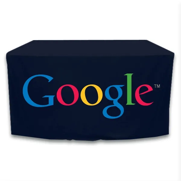 4 ft. x 24 in.Throw PolyKnit™ Table Cover (Full Color Logo) - 4 ft. x 24 in.Throw PolyKnit™ Table Cover (Full Color Logo) - Image 14 of 30