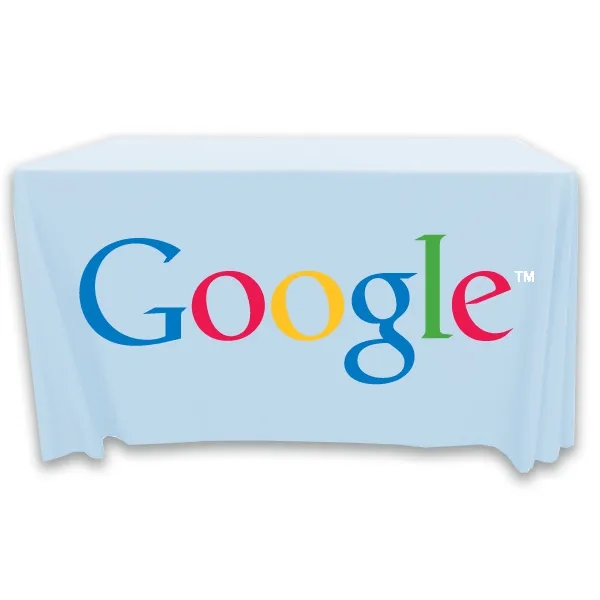 4 ft. x 24 in.Throw PolyKnit™ Table Cover (Full Color Logo) - 4 ft. x 24 in.Throw PolyKnit™ Table Cover (Full Color Logo) - Image 27 of 30