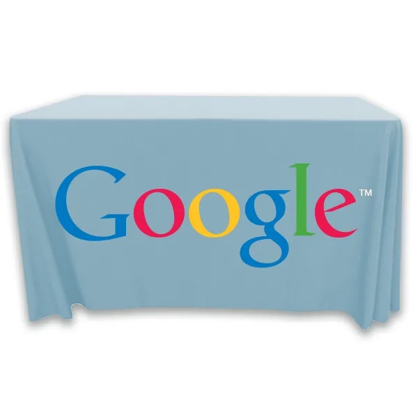 4 ft. x 24 in.Throw PolyKnit™ Table Cover (Full Color Logo) - 4 ft. x 24 in.Throw PolyKnit™ Table Cover (Full Color Logo) - Image 28 of 30