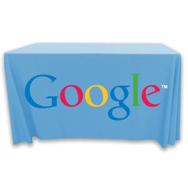 4 ft. x 24 in.Throw PolyKnit™ Table Cover (Full Color Logo) - 4 ft. x 24 in.Throw PolyKnit™ Table Cover (Full Color Logo) - Image 30 of 30