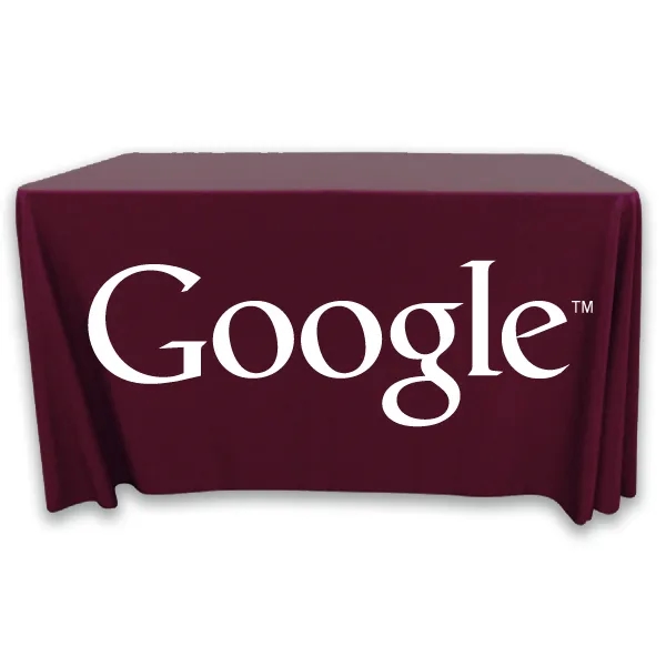 4 ft. x 24 in.Throw PolyKnit™ Table Cover (One Color Logo) - 4 ft. x 24 in.Throw PolyKnit™ Table Cover (One Color Logo) - Image 26 of 30