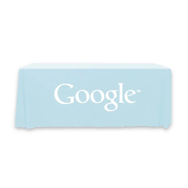 6 ft.Throw PolyKnit™ Table Cover (One Color Logo) - 6 ft.Throw PolyKnit™ Table Cover (One Color Logo) - Image 13 of 16