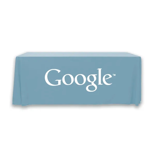 6 ft.Throw PolyKnit™ Table Cover (One Color Logo) - 6 ft.Throw PolyKnit™ Table Cover (One Color Logo) - Image 14 of 16