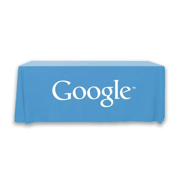6 ft.Throw PolyKnit™ Table Cover (One Color Logo) - 6 ft.Throw PolyKnit™ Table Cover (One Color Logo) - Image 15 of 16