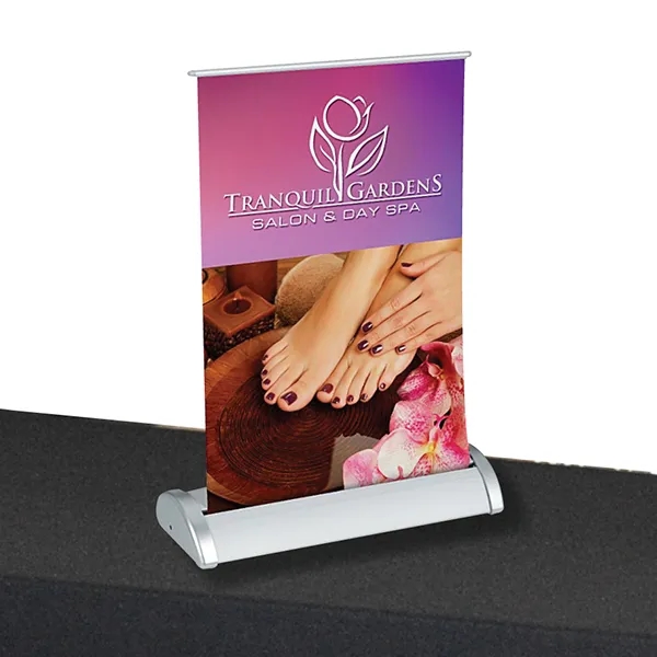 11" x 17" Tabletop Retractable Banner (Full Color) - 11" x 17" Tabletop Retractable Banner (Full Color) - Image 0 of 0