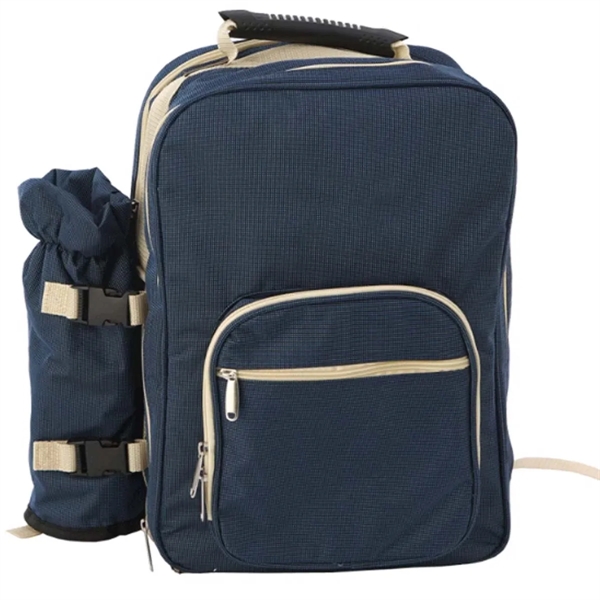 Large Capacity Picnic Backpack Set For 4 Person - Large Capacity Picnic Backpack Set For 4 Person - Image 1 of 5