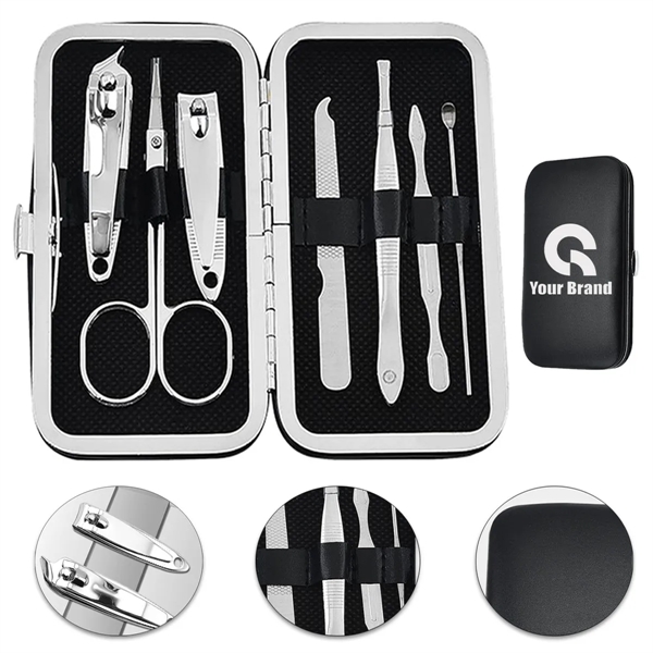 7pcs Stainless Steel Nail Clipper Tool Set All Over Printing - 7pcs Stainless Steel Nail Clipper Tool Set All Over Printing - Image 0 of 4