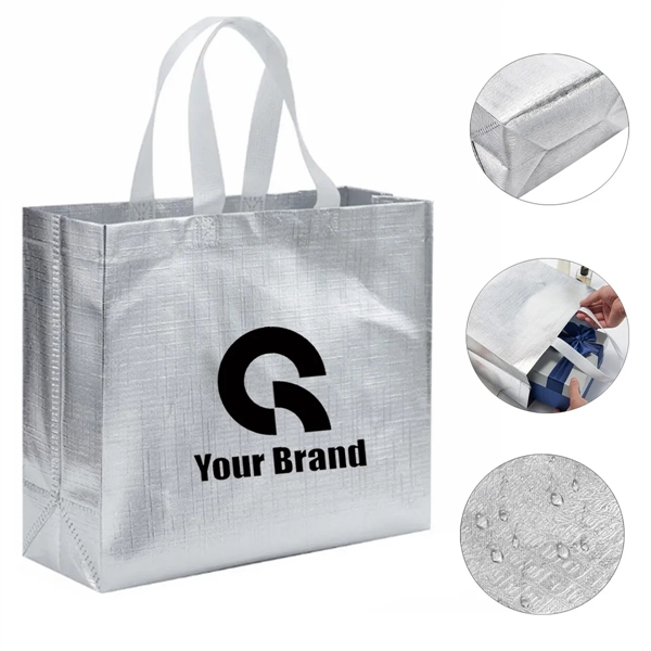 Reusable Non Woven Foldable Shopping Bag All Over Printing - Reusable Non Woven Foldable Shopping Bag All Over Printing - Image 0 of 4