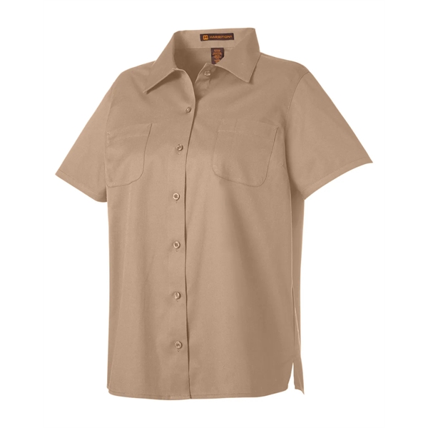 Harriton Ladies' Advantage IL Short-Sleeve Work Shirt - Harriton Ladies' Advantage IL Short-Sleeve Work Shirt - Image 29 of 29