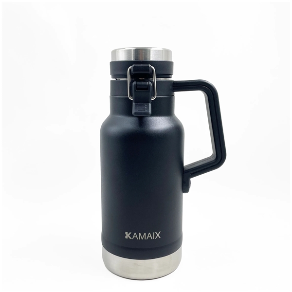 32oz. Double Wall Stainless Steel Growler - 32oz. Double Wall Stainless Steel Growler - Image 0 of 1