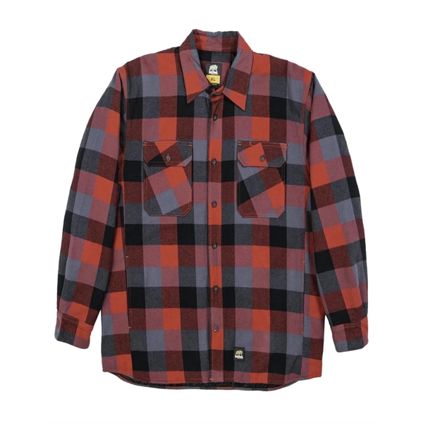 Berne Men's Tall Timber Flannel Shirt Jacket - Berne Men's Tall Timber Flannel Shirt Jacket - Image 8 of 8