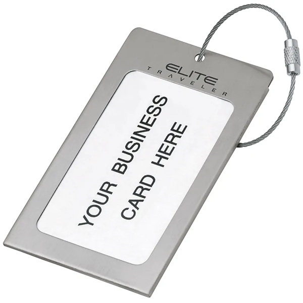 Navigor Series Steel Luggage Tag - Navigor Series Steel Luggage Tag - Image 1 of 1