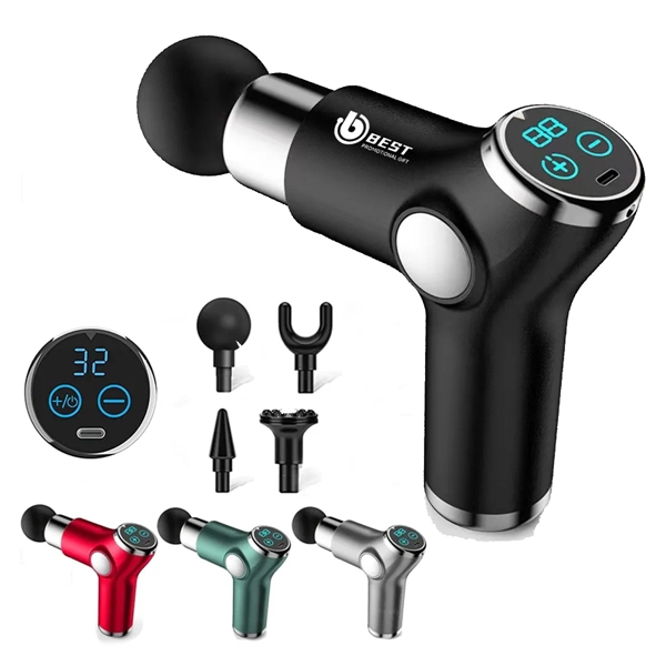 Portable Mini Massage Gun With LCD Display - Portable Mini Massage Gun With LCD Display - Image 0 of 6