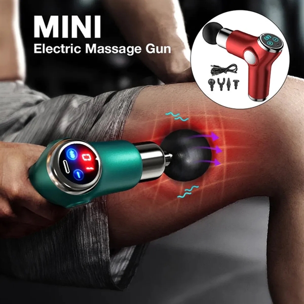 Portable Mini Massage Gun With LCD Display - Portable Mini Massage Gun With LCD Display - Image 2 of 6