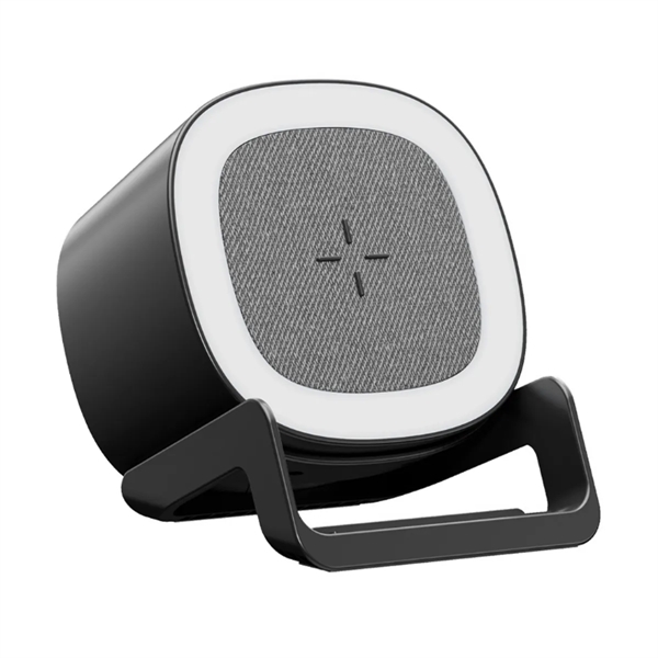 4-In-1 Wireless Charging Music Light Bluetooth Speaker - 4-In-1 Wireless Charging Music Light Bluetooth Speaker - Image 8 of 8