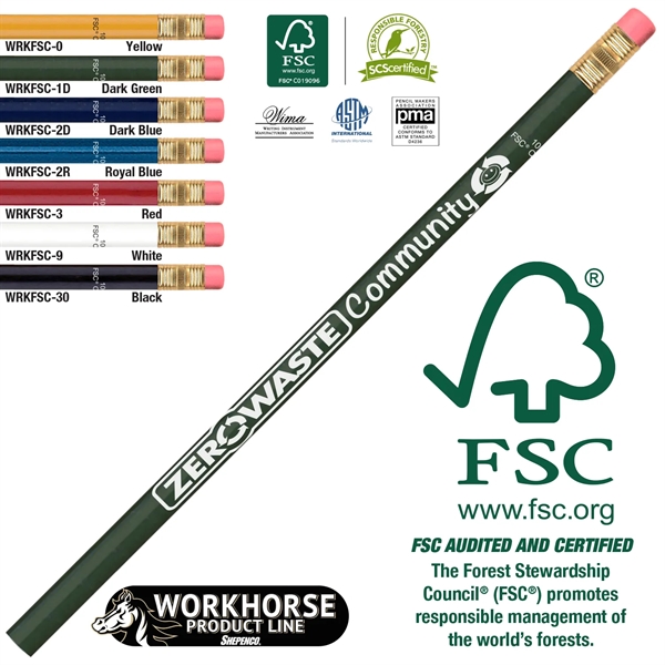 FSC Round Workhorse Pencil Special - FSC Round Workhorse Pencil Special - Image 0 of 7