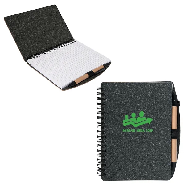 Geneva Cardboard Spiral Notebook - Geneva Cardboard Spiral Notebook - Image 0 of 2