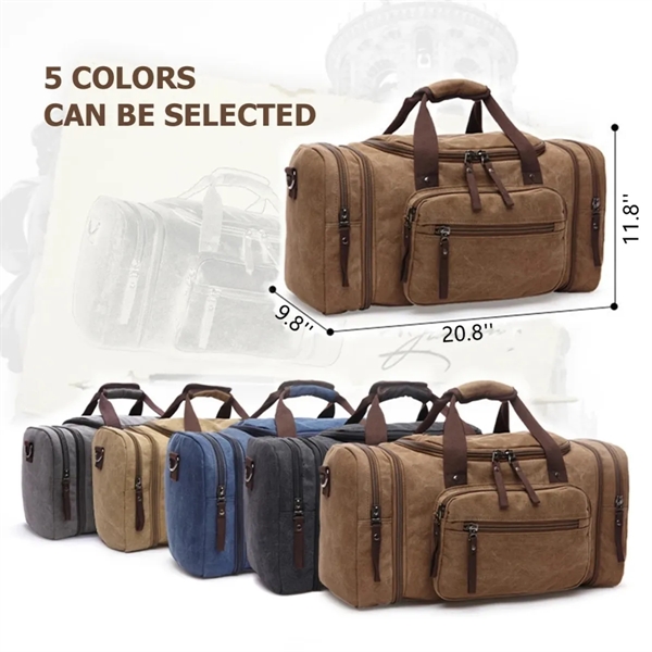 Canvas Travel Bags - Canvas Travel Bags - Image 1 of 7