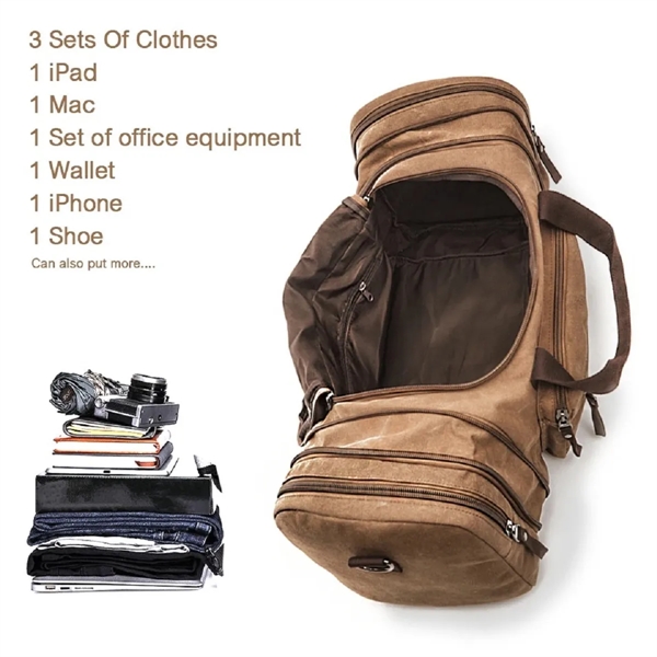 Canvas Travel Bags - Canvas Travel Bags - Image 3 of 7