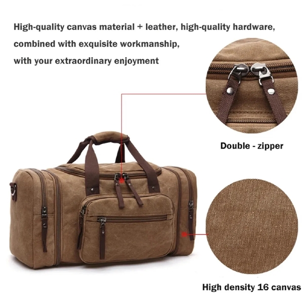 Canvas Travel Bags - Canvas Travel Bags - Image 5 of 7