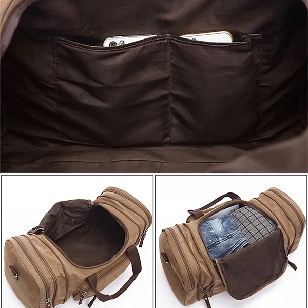 Canvas Travel Bags - Canvas Travel Bags - Image 6 of 7