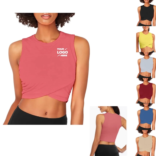 Women Crop Yoga Tank Tops - Women Crop Yoga Tank Tops - Image 0 of 12