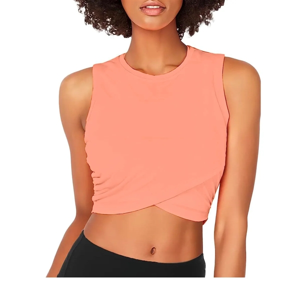 Women Crop Yoga Tank Tops - Women Crop Yoga Tank Tops - Image 7 of 12