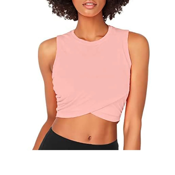 Women Crop Yoga Tank Tops - Women Crop Yoga Tank Tops - Image 8 of 12