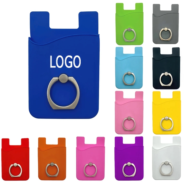 Metal Buckle Mobile Phone Ring Card Holder - Metal Buckle Mobile Phone Ring Card Holder - Image 0 of 1
