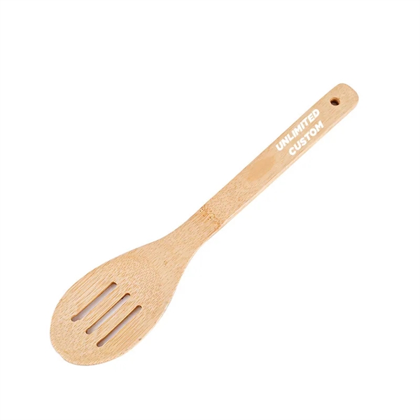 Bamboo Slotted Spoon Cooking Utensil - Bamboo Slotted Spoon Cooking Utensil - Image 0 of 0