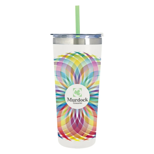 Custom 24 Oz. Full Color Colma Basics Tumbler